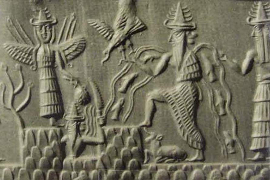 Ea Babilonian Enki Sumerian.jpg