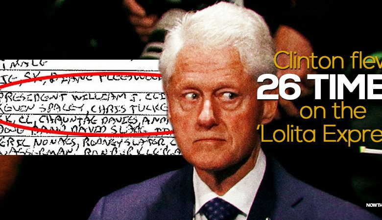 Bill Clinton On Lolita Express