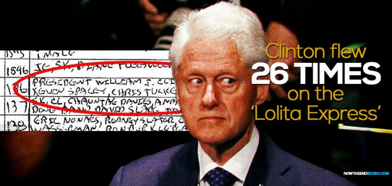 Bill Clinton On Lolita Express