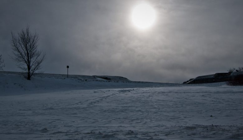 Cold Sun Landscape