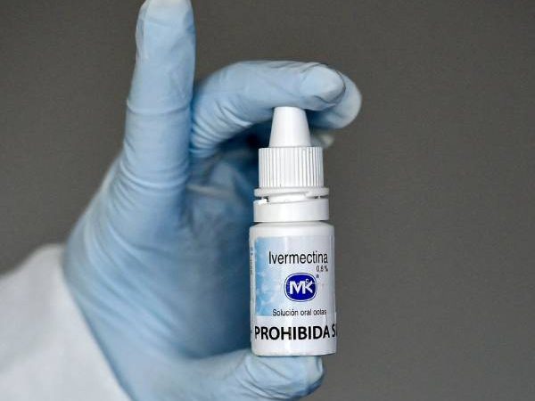 A Health Worker Shows A Bottle Of Ivermectin Read Newsmax Australian Professor Ivermectin 'amazingly Successful' In Killing Coronavirus | Newsmax.com