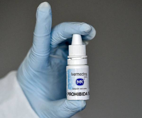 A Health Worker Shows A Bottle Of Ivermectin Read Newsmax Australian Professor Ivermectin 'amazingly Successful' In Killing Coronavirus | Newsmax.com