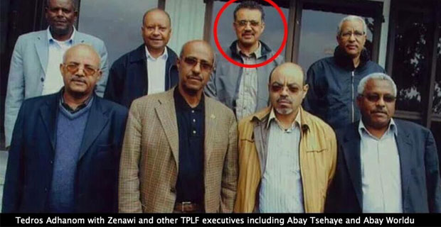 Tedros Adhanom Ghebreyesus Terrorist