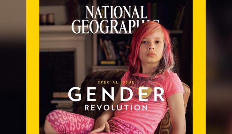 The January 2017 Cover Of National Geographic Depicting A Biological Boy Who Says He Is A 'girl.'