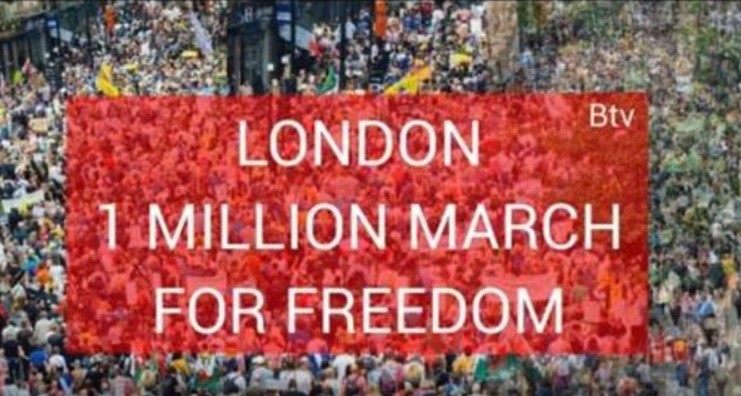 uk 1 million hit the streets in london to fight for freedom