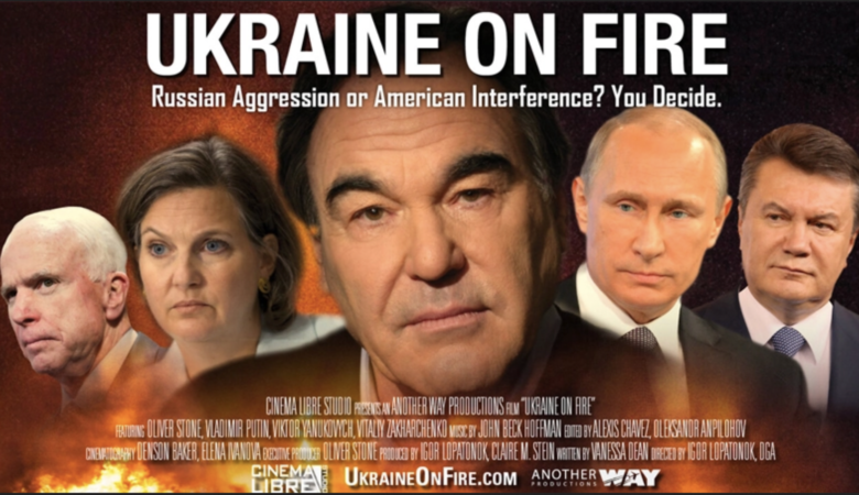 youtube banned oliver stone’s bombshell ukraine documentary 'ukraine on fire'