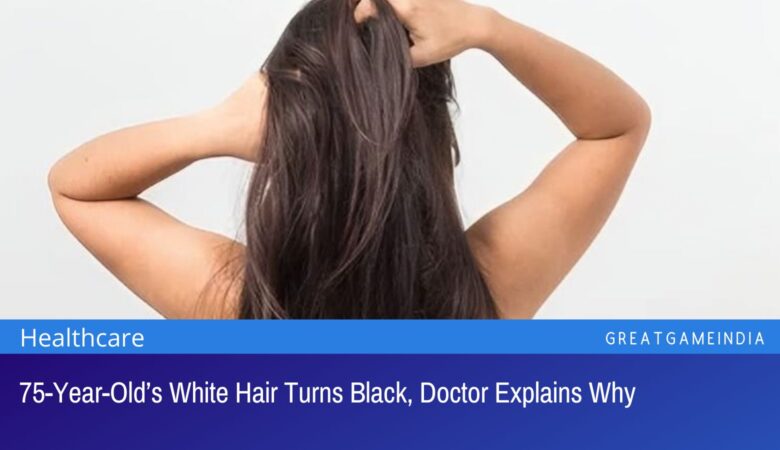 75 åringens hvite hår blir svart etter akupunktur i hodebunnen