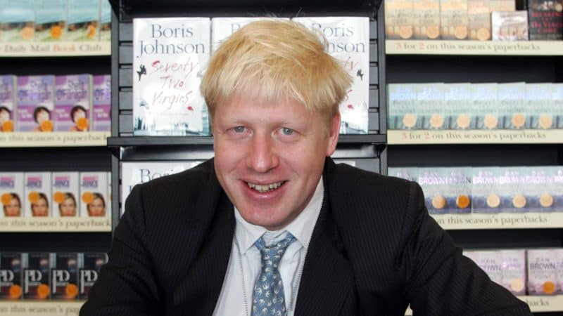 Boris Johnson Seventy Two Virgins