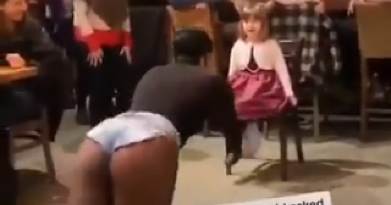 Drag Queen Dances Suggestively For Child While Adults Clap And Cheer