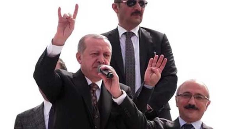 Recep Erdogan Satanic Hand Gesture