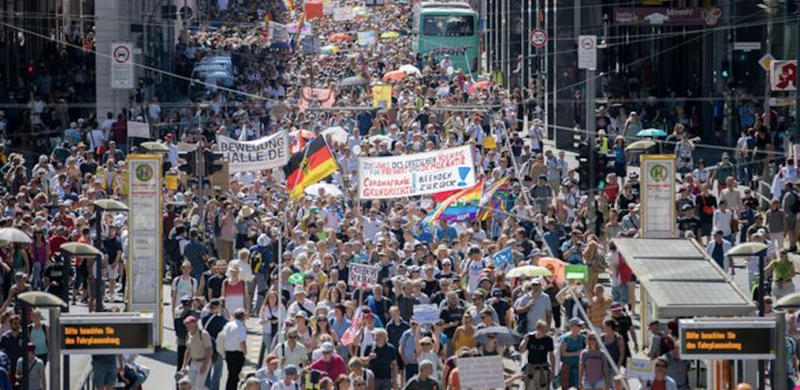 ‘largest Crowd In German History’ Rises Up Against Billy Boy And Big Pharma
