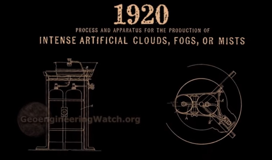1920 weather modification patent