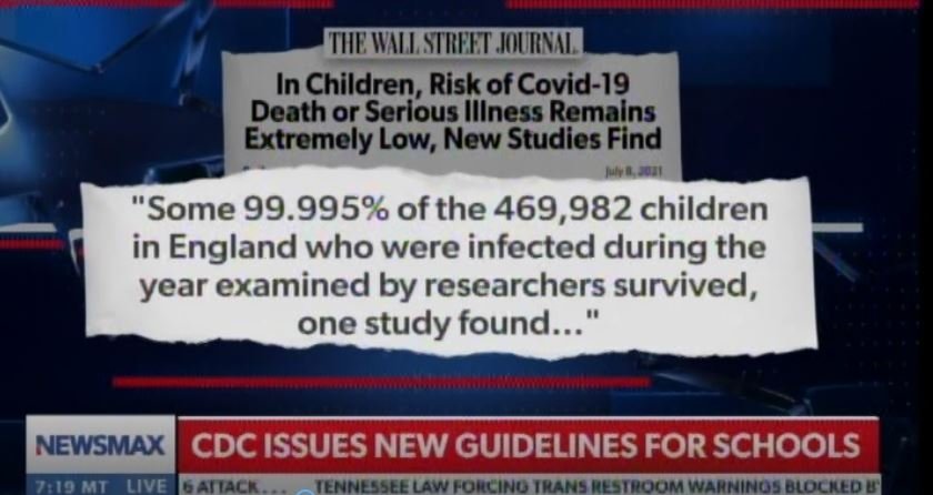 new study shows children in uk have 99.995% chance of surviving covid 19