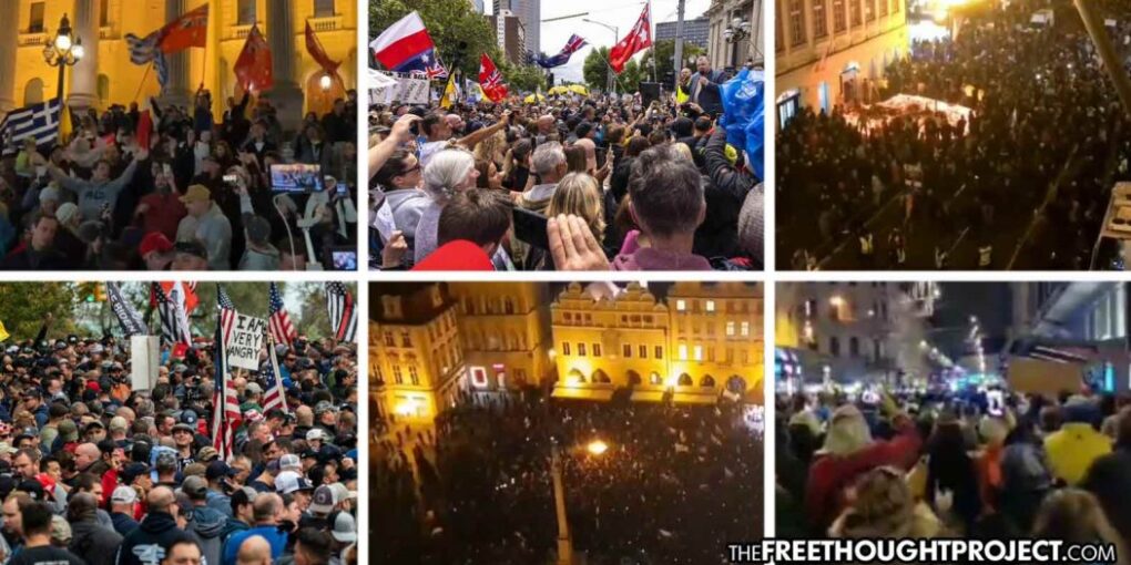 mainstream media silent as mass protests taking place worldwide in reaction to covid tyranny