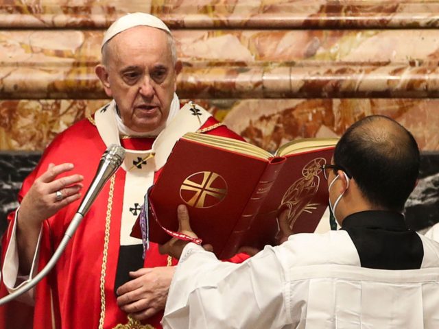 pope francis just said global reset is real no ‘return to normality’