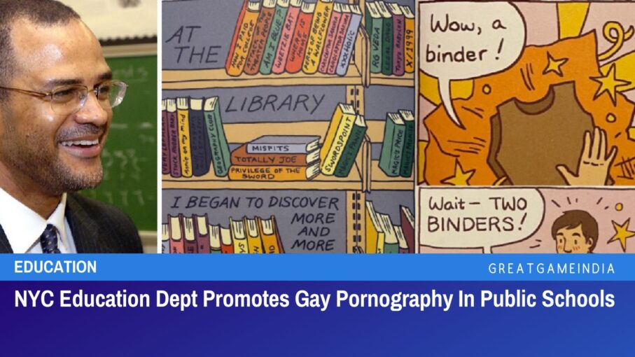 nyc education dept promotes gay pornography in public schools